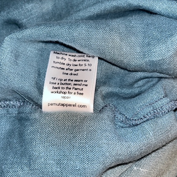 Pamut Apparel | Uma Tunic in Pacific Linen - Picture 6 of 6